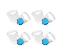 4 Pairs Positive Pressure Headgear Clips, Quick-Disconnect Positive Pressure Mask Magnetic CPAP Clips for F20 F30 N20 Positive Supplies