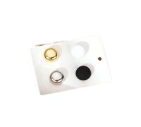 4 Pairs/Set Safe Macaron Color Brooch Strong Metal Plating Magnetic Hijab Clip No Hole Pins Brooches Magnet For Scarf(ZHWJK02-30)