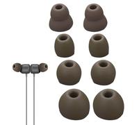 4 Pairs Silicone Earbud Tips Set, Replacement Eargels For Beats Flex/X/Powerbeats Pro Wireless Earphones (Moss Green)