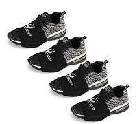 4 Pairs Socks for Dancing on Smooth Floors Over Sneakers,Ballet Socks for Dancing for Pivots and Turns on Wood Floors Protect Knees, 4 Pairs(black ), One Size
