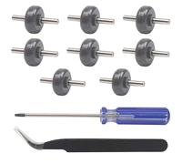 4 Pairs Soleplate Wheels Replacement Fits for Dyson V6 V7 V8 V10 V11 V15 Drive Cleaner Head Rollers, Direct Wheel Roller Parts