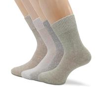 4 Pairs - Unisex linen socks - FLAX Collection - summer, breathable, natural and eco-sustainable (col. vegetables 6-8)