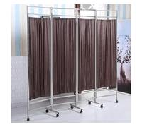 4 Panel Free Standing Room Partition Privacy Separator, Medical Privacy Screen, Protective Screen With Wheels,Medical Privacy Screen Portable, For Hospitals/Beauty Salon