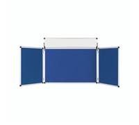 Bi-Office DSP350111 4-Panel Mini Display Kit Blue