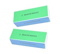 4 Partial Unguis Pad Block with 400/800/1200/4000 Courage for Professional Manicuring and Artificial Hoofs Care Permanent EVA Spongiform Plan Unguis Crushing and Polishing Tool