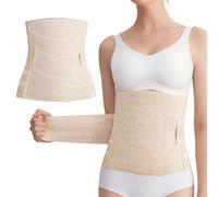 4-Patch Postpartum Belly Wrap C-Section Support Recovery Belt Women Belly Belt Abdominal Binder Belly Band Normal Birth Wrap Belt /Waist/Pelvis Belt Post partum Girdle Corset Postnatal Shapewear