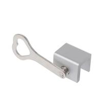 4 PC Child Protection Adjustable Sliding Window Locks Stop Aluminum Alloy Security Lock with Keys Safety Window Lock for Window