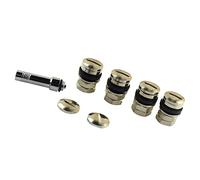 4 Pc Universal Stealth Flush Fit Car Tire Tyre Mount Hidden Valve Stems