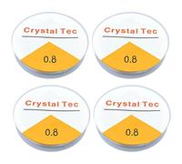 4 Pcs 0.8mm Clear Elastic Cord, Elastic Bead Thread, Crystal String for Jewelry Making, Suitable for Invisible Bracelet