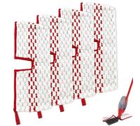 4 PCS 1-2 Spray Mop Head Replacement Compatible with Vileda ProMist MAX, Reusable Microfiber Mop Pads Double-Sided Cleaning, Magic Mop Flat Refill, Spray Mop Pad Replacement for House Wet & Dry Use