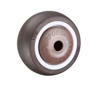 4 Pcs 1''/25mm TPE Ultra Quiet Wheel Bearing 60kg Brake Cabinet Furniture casters Brake Wheel with Screw(D1 No Brake)