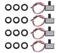 4 Pcs 105V-130V AC Photocell Light Sensor Switch with 8 Nuts and 4 Washers, Dusk to Dawn Photoelectric Sensor with Auto On/Off for Outdoor Lighting Street Lights