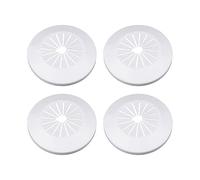 4 PCS 15-45mm Radiator Pipe Covers, Pipe Collars for Heating Pipes, Water Pipes, Gas Pipes, Drainage Pipes