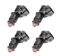 4 PCS 166007733R Fuel Injector, Turbo As Shown ABS for Renault Sandero Stepway 2007 Duster 2009 Car Diesel Replacement