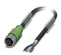 4 pcs : 1682935 - Sensor Cables / Actuator Cables SAC-5P-1.5-PUR M12FS SH
