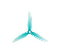 4 pcs/ 2 pairs 51466 5inch 3 blade/tri-blade Propeller Props CW CCW Brushless motor Propeller for FPV Racing drone(2Pairs Wave Blue)