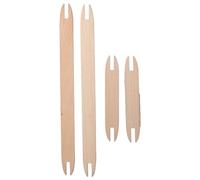 4 Pcs 2 Sizes Weaving Shuttles Sweater Weaving Sticks Knitting Tool Weaving Accessories Weaving Knit Handcrafts Tool Knitting Needles for DIY