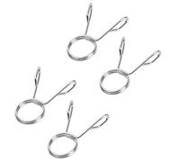4 Pcs 25Mm Clip Spring Weight Holder Clamp Barbell Weight Stopper Disc Holder