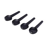 4 Pcs 3/4 Violin Fiddle Tuning Pegs Ebony String Tunning Pegs Replacement