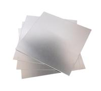 4 Pcs 304 Stainless Steel Sheet, Thickness 0.6Mm Metal Sheets Suitable for Repairing, Welding And Project Crafting,100×100×0.6mm