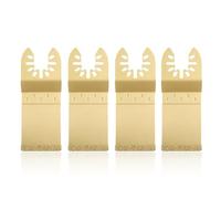 4 PCS 34 mm Multi Tool Masonry Blade, Carbide End Cut Multi Tool Blades High Efficiency Multitool Blades Full-Featured Stanley Blade Versatile Cutting Tools for Bricks Plaster and Grout Removal
