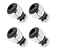 4 Pcs 360° Swivel Kitchen Tap Spray Head, Faucet Aerator Adapter, Tap Adapter for Kitchen Sink, Adjustable Kitchen Nozzle Tap Aerator, for Various Shape Sink Faucet