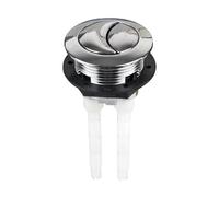 4 Pcs 38mm Single/Dual Push Flushing Toilet Button Toilet Water Tank Button Replacement Flush Buttons Bathroom Push Dropshipping for Bathroom(Double Button)