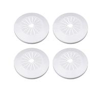 4 PCS 50-78mm Radiator Pipe Covers, Pipe Collars for Heating Pipes, Water Pipes, Gas Pipes, Drainage Pipes