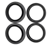 4 Pcs 50x63x11MM Motorcycle Parts Black Front Fork Shock Absorber Oil Seal Kit