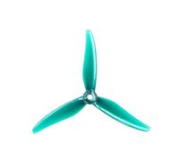 4 Pcs 51466 5inch Tri Propeller Props CW CCW 2 Pairs Compatible With Brushless Motor FPV Racing Drone(4Pcs Jade Green)