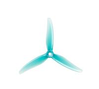 4 Pcs 51466 5inch Tri Propeller Props CW CCW 2 Pairs Compatible With Brushless Motor FPV Racing Drone(4Pcs Wave Blue)
