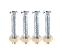 4 Pcs 6mm Panel Fixing Screw Cartridge Phonograph Screws Guards 301 Record Player Cartridge Fitting Stainless Steel Record Player Fixing Screws
