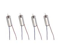 4 Pcs 6x12mm Micro Coreless Motor, 4.2V High Speed DC Engine for 1S LiPo, Low Noise & High Efficiency Replacement Spares for RC Planes, Micro FPV Drones & Quadcopters