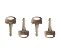 4 Pcs 701 Ignition Key 105-1790 701 45501 Compatible with Ditch Witch Vibratory Plow 410SX Directional Drill AT60 JT9 JT20 Compatible with JCB Backhoe Loaders 1400B 1550B 1600B 1700B