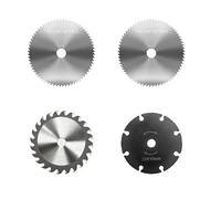 4 Pcs 75/76mm Cutting Disc, Saw Blade Set Metal Cutting Discs 75mm x 10mm for Wood Plastic for Mini Angle Grinder