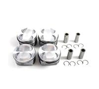 4 PCS 77mm STD Piston & Ring Kit For Paceman R56 Ring Compatible For Mini R55 R57 Cooper 06-16 11257589348 N12 N16 Car Engine Replacement Parts