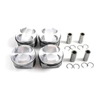 4 PCS 77mm STD Piston & Ring Kit For Paceman R56 Ring Compatible For Mini R55 R57 Cooper 06-16 11257589348 N12 N16 Car Engine Replacement Parts