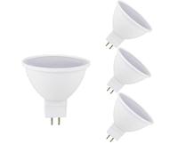 4 Pcs 7W MR16 LED Light Bulbs Warm White 3000K GU5.3 OUKAIDE Spotlight MR16 70W Equivalent, Energy Saving MR16 700LM AC 85-265V Non Dimmable
