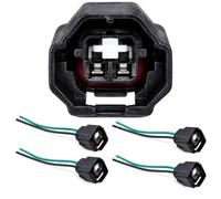 4-Pcs | 88952834 88953308 Ambient Air Temperature Sensor Connector 2 - Wier | Replace 88953308 Compatible with Toyota Cadillac Dodge Chrysler Jaguar Land Rover Lexus Subaru Mitsubishi Pontiac Suzuki etc.