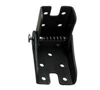 4 Pcs 90 Degree Folding Support Frame Self-Locking Hinge Table Leg Fittings and Gussets for Folding Legs Hardware Tool for Table Bed Leg Feet(Black)