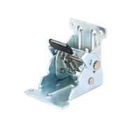 4 Pcs 90 Degree Self-Locking Folding Hinge Table Legs Chair Extension Foldable Self Locking Fold Feet Hinges Hardware for Table Bed Leg Feet(Color 3)