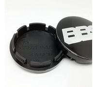 4 Pcs ABS Car Alloy Wheel Hub Centre Caps, for BBS 56mm with Logo Stickers Car Accessories