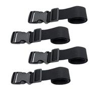 4 Pcs Adjustable Fanny Pack Extender Strap Release Backpack Sternum Strap Tie Down Straps forBackpack Travel Outdoor Car Roof Rack Fixing and Moving