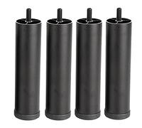 4 Pcs Adjustable Furniture Legs,Thicken Metal Cabinet Metal Legs, Table Legs Adjustable Feets for Sofa, Bed, Cabinet Couch Kitchen Breakfast Bar TV Desk Legs