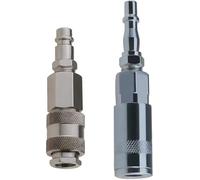 4 Pcs Air Fitting Convertor Adapter Euro & PCL Air Fitting Conversion Adapters Set 1/4 Inch BSP Male (1/4 inch)