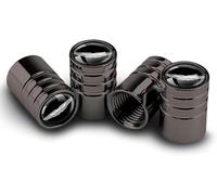 4 Pcs Alloy Car Tyre Valve Caps for Aston Martin Valour 2023, Anti Corrosion Premium Car Tire Accessories Upgrade Vehicle's Style Protection,A