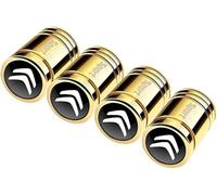 4 Pcs Alloy Car Tyre Valve Caps for Citroen C Elysee II 2012-2016, Anti Corrosion Premium Car Tire Accessories Upgrade Vehicle's Style Protection,D