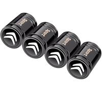 4 Pcs Alloy Car Tyre Valve Caps for Citroen SpaceTourer XS, Anti Corrosion Premium Car Tire Accessories Upgrade Vehicle's Style Protection,D