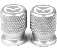 4 Pcs Alloy Car Tyre Valve Caps for Mazda 3 6 CX 5, Anti Corrosion Premium Car Tire Accessories Upgrade Vehicle's Style Protection,D