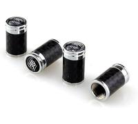 4 Pcs Alloy Car Tyre Valve Caps for Rolls Royce Ghost, Anti Corrosion Premium Car Tire Accessories Upgrade Vehicle's Style Protection,A